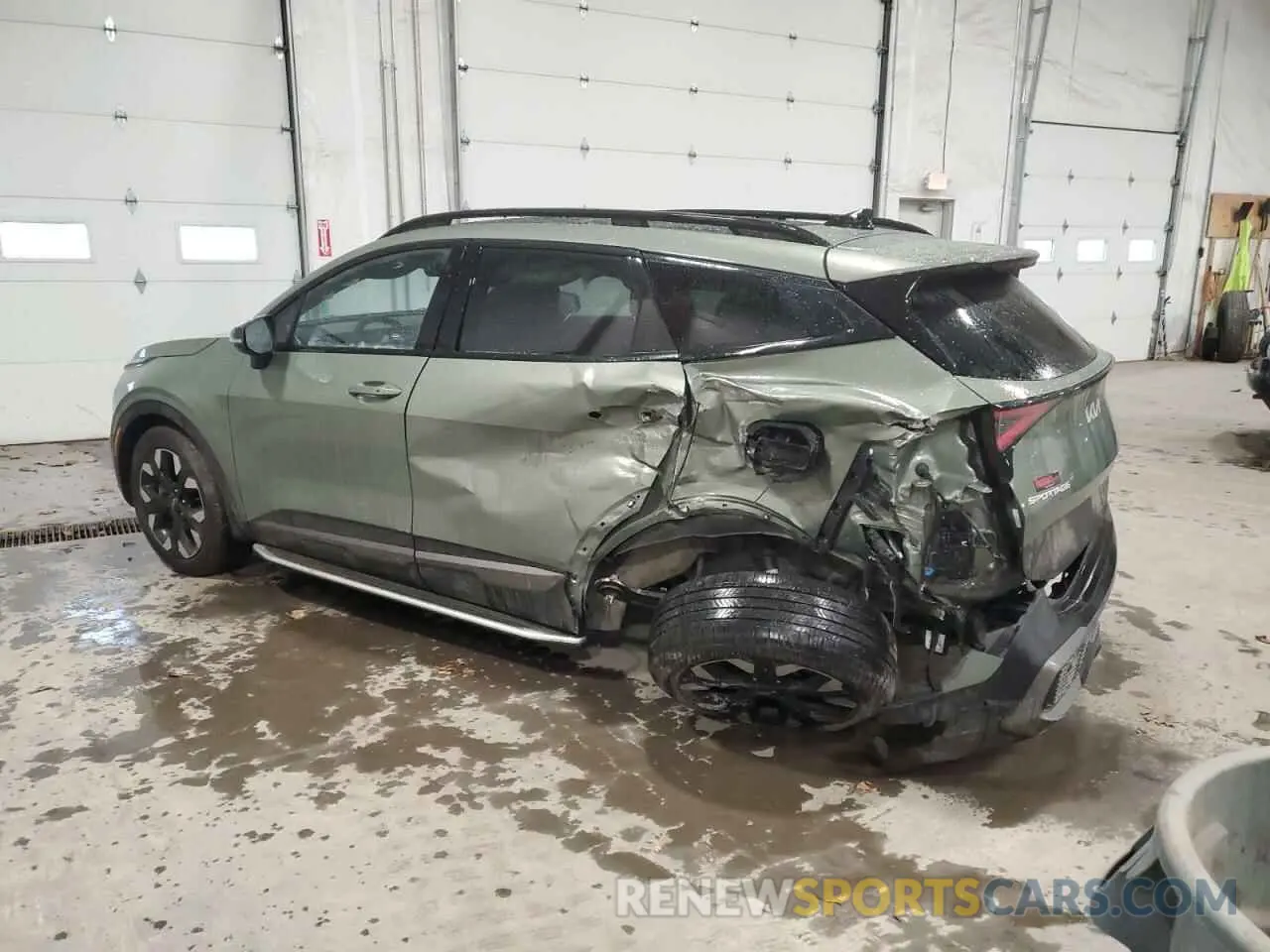 2 Photograph of a damaged car 5XYK6CAF1PG086435 KIA SPORTAGE X 2023