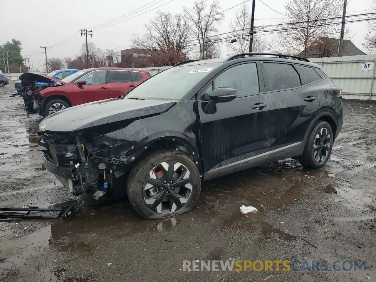 1 Photograph of a damaged car 5XYK6CAF1PG123449 KIA SPORTAGE X 2023