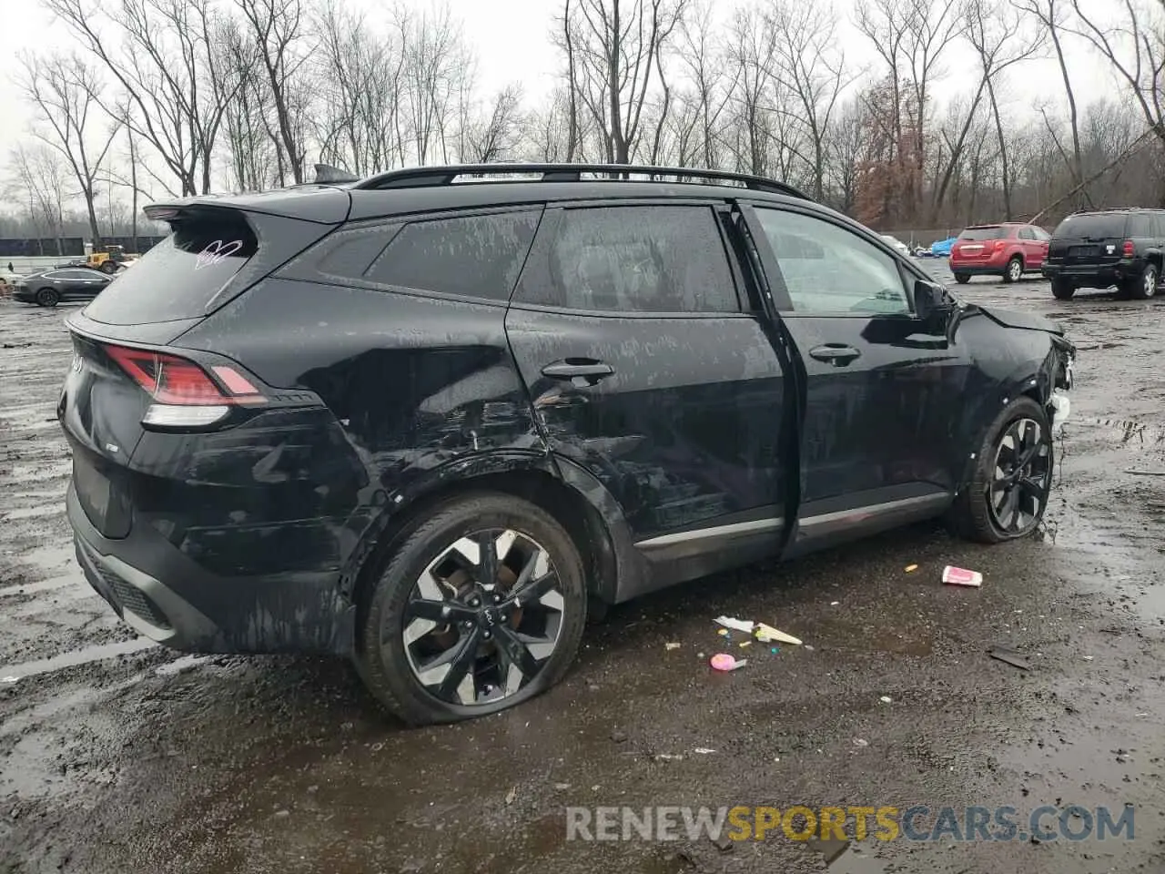 3 Photograph of a damaged car 5XYK6CAF1PG123449 KIA SPORTAGE X 2023