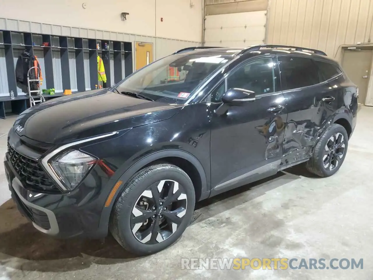 1 Photograph of a damaged car 5XYK6CAF2PG016071 KIA SPORTAGE X 2023