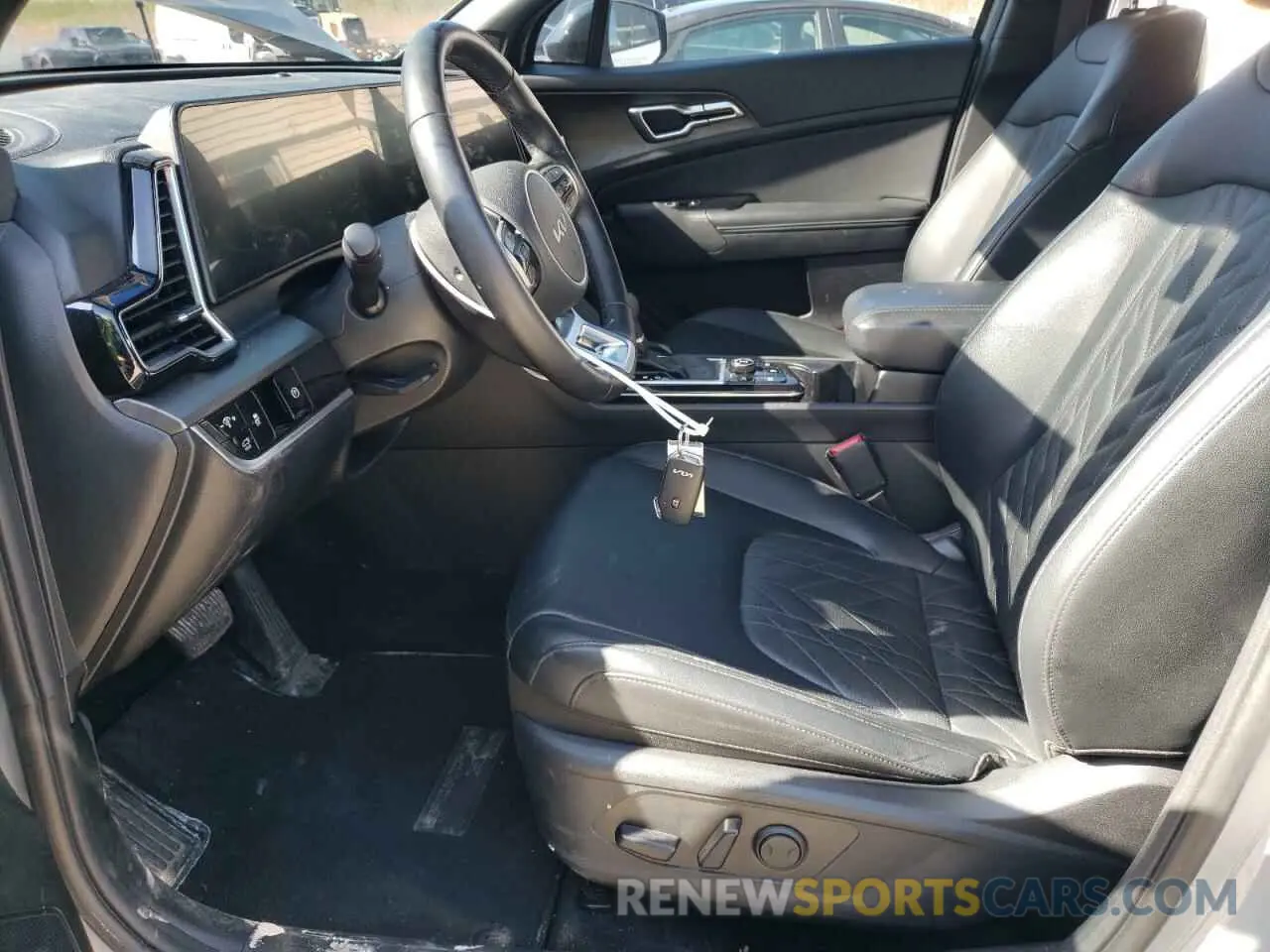 7 Photograph of a damaged car 5XYK6CAF3PG086243 KIA SPORTAGE X 2023
