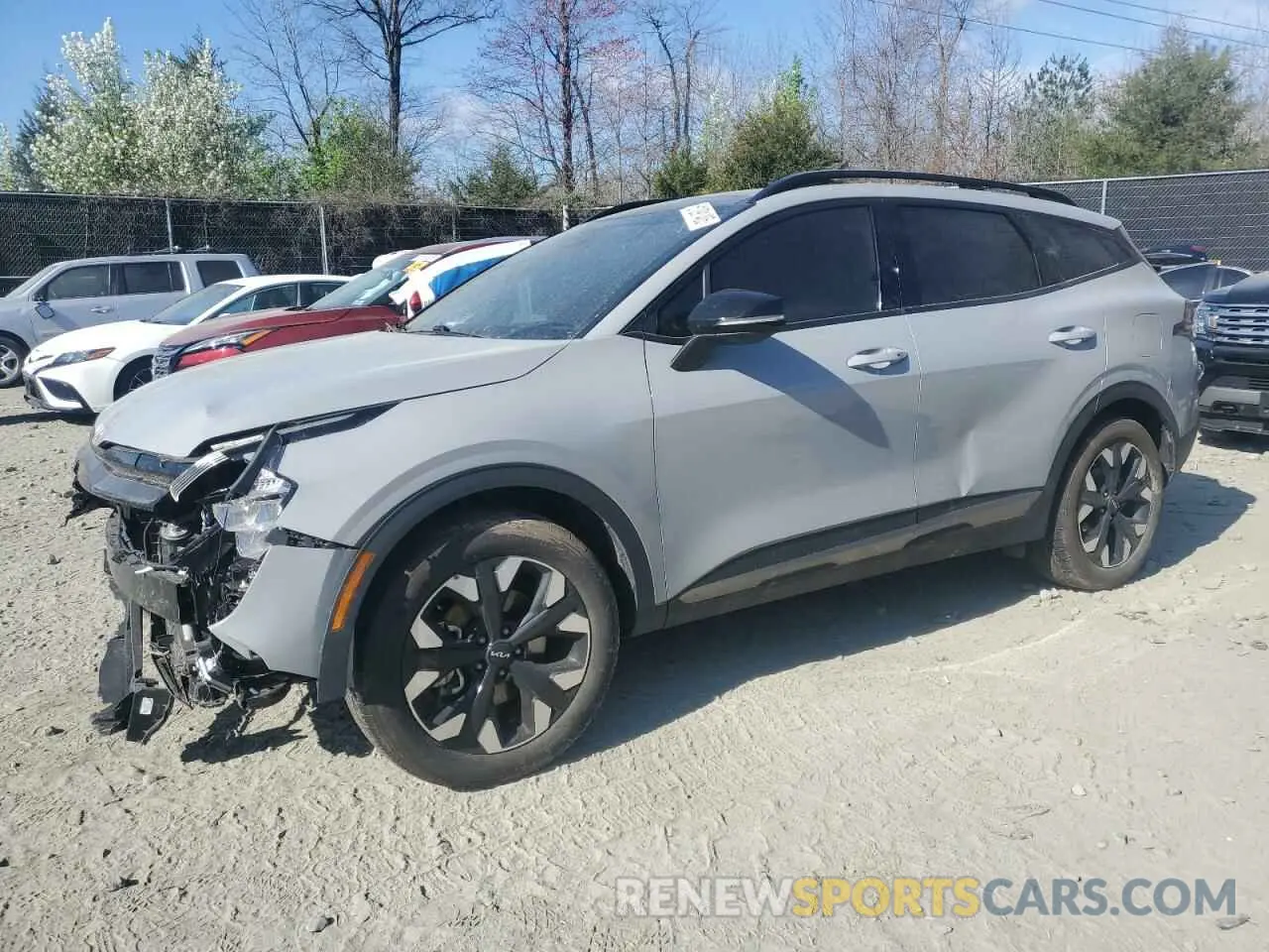 1 Photograph of a damaged car 5XYK6CAF3PG103946 KIA SPORTAGE X 2023