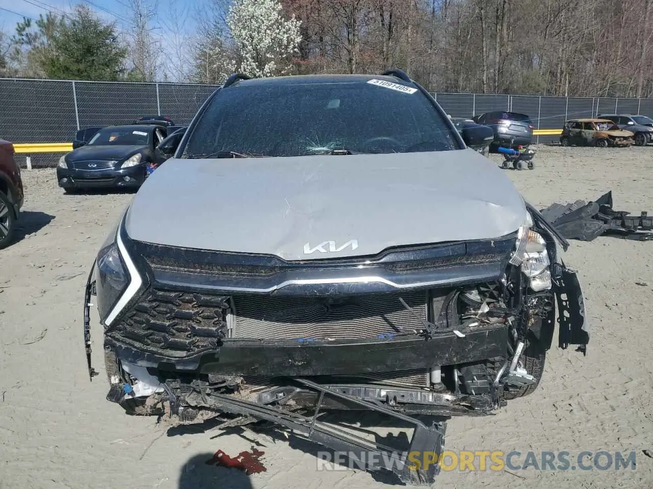 5 Photograph of a damaged car 5XYK6CAF3PG103946 KIA SPORTAGE X 2023