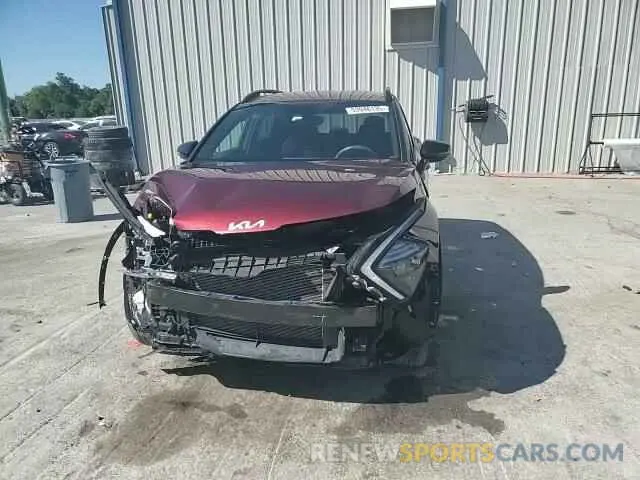 15 Photograph of a damaged car 5XYK6CAF3PG106300 KIA SPORTAGE X 2023