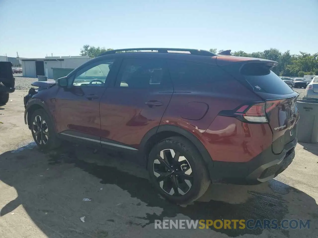 2 Photograph of a damaged car 5XYK6CAF3PG106300 KIA SPORTAGE X 2023