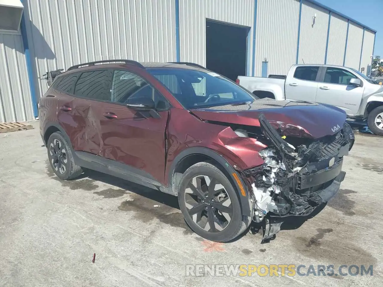 4 Photograph of a damaged car 5XYK6CAF3PG106300 KIA SPORTAGE X 2023