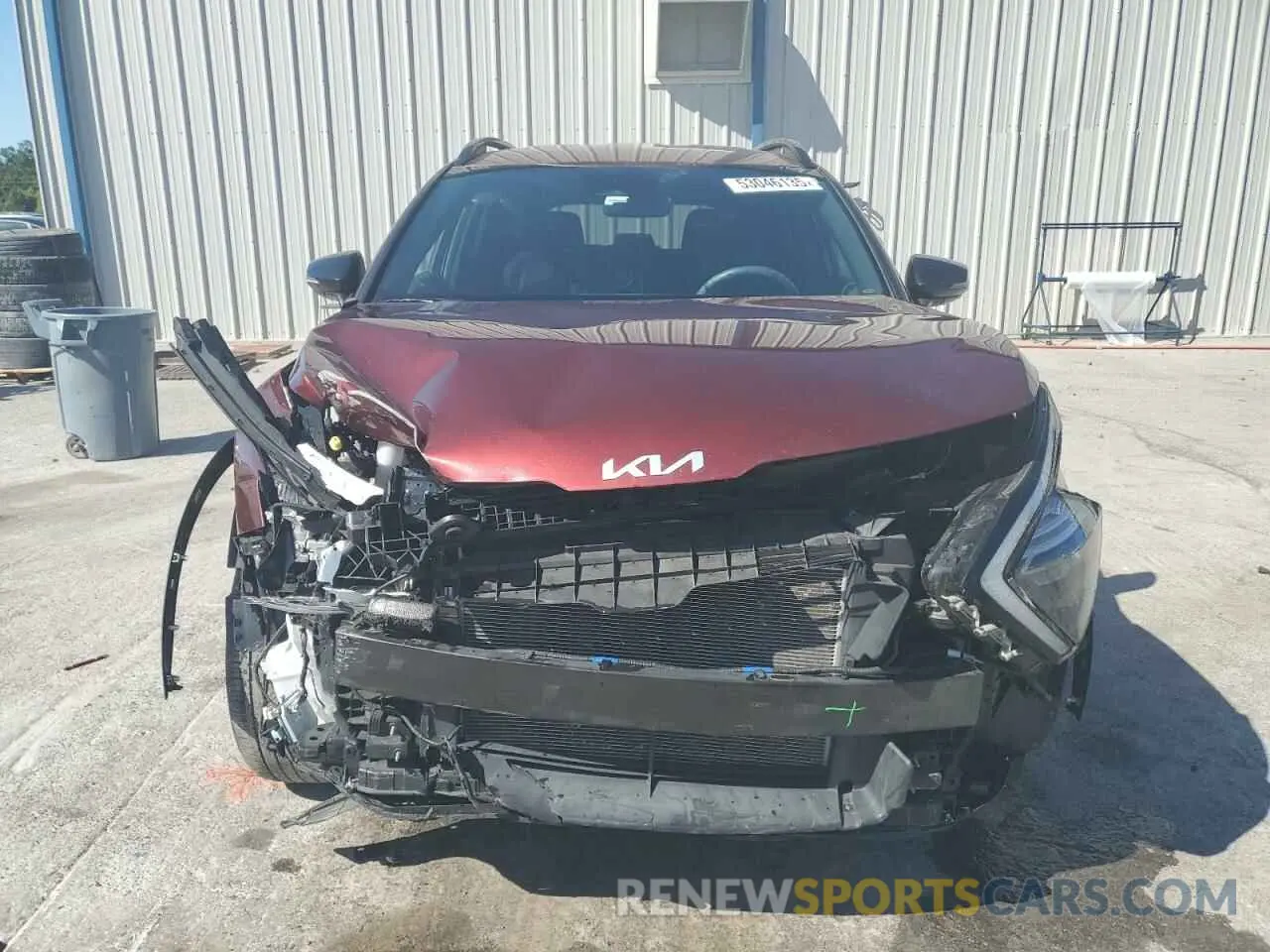 5 Photograph of a damaged car 5XYK6CAF3PG106300 KIA SPORTAGE X 2023