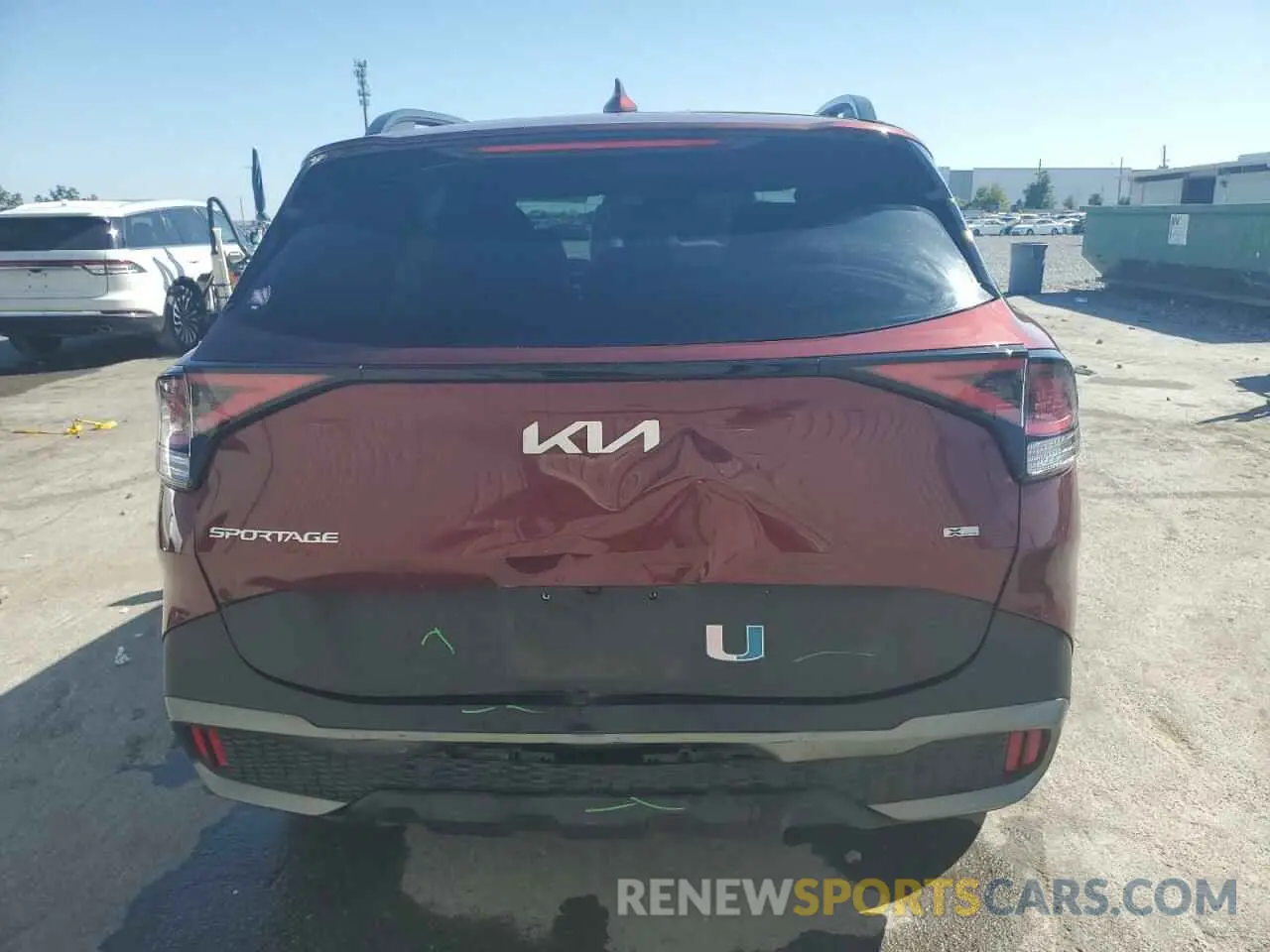 6 Photograph of a damaged car 5XYK6CAF3PG106300 KIA SPORTAGE X 2023