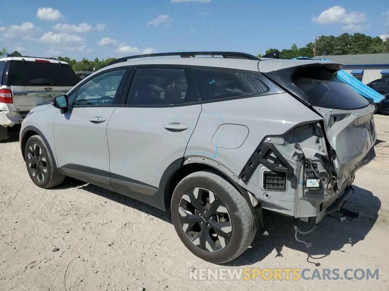 2 Photograph of a damaged car 5XYK6CAF3PG120469 KIA SPORTAGE X 2023