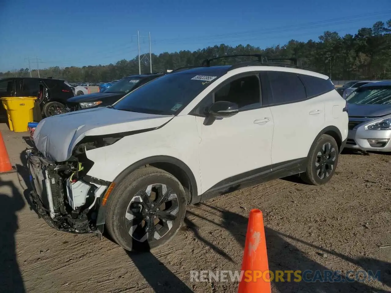 1 Photograph of a damaged car 5XYK6CAF3PG133531 KIA SPORTAGE X 2023