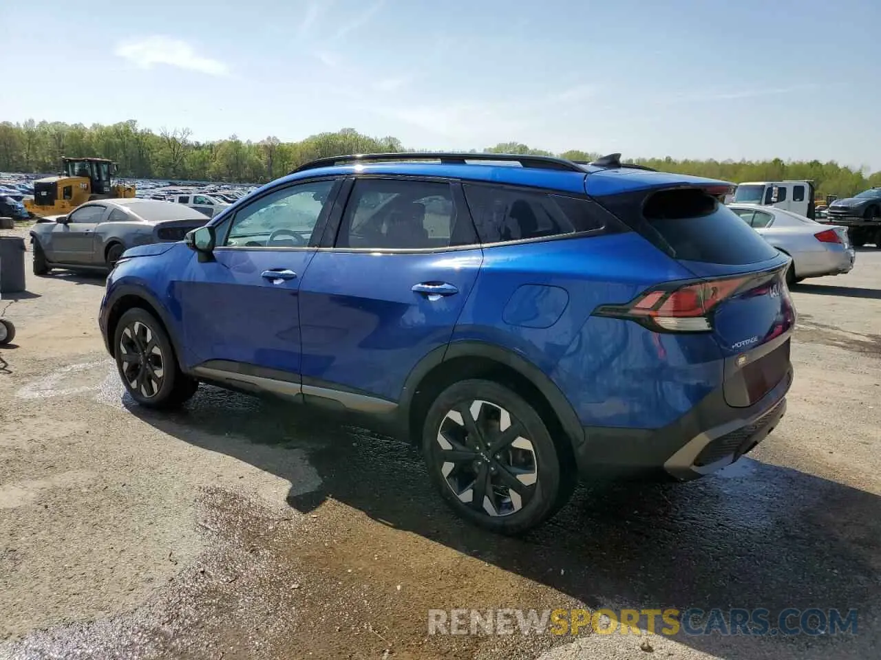 2 Photograph of a damaged car 5XYK6CAF4PG009980 KIA SPORTAGE X 2023