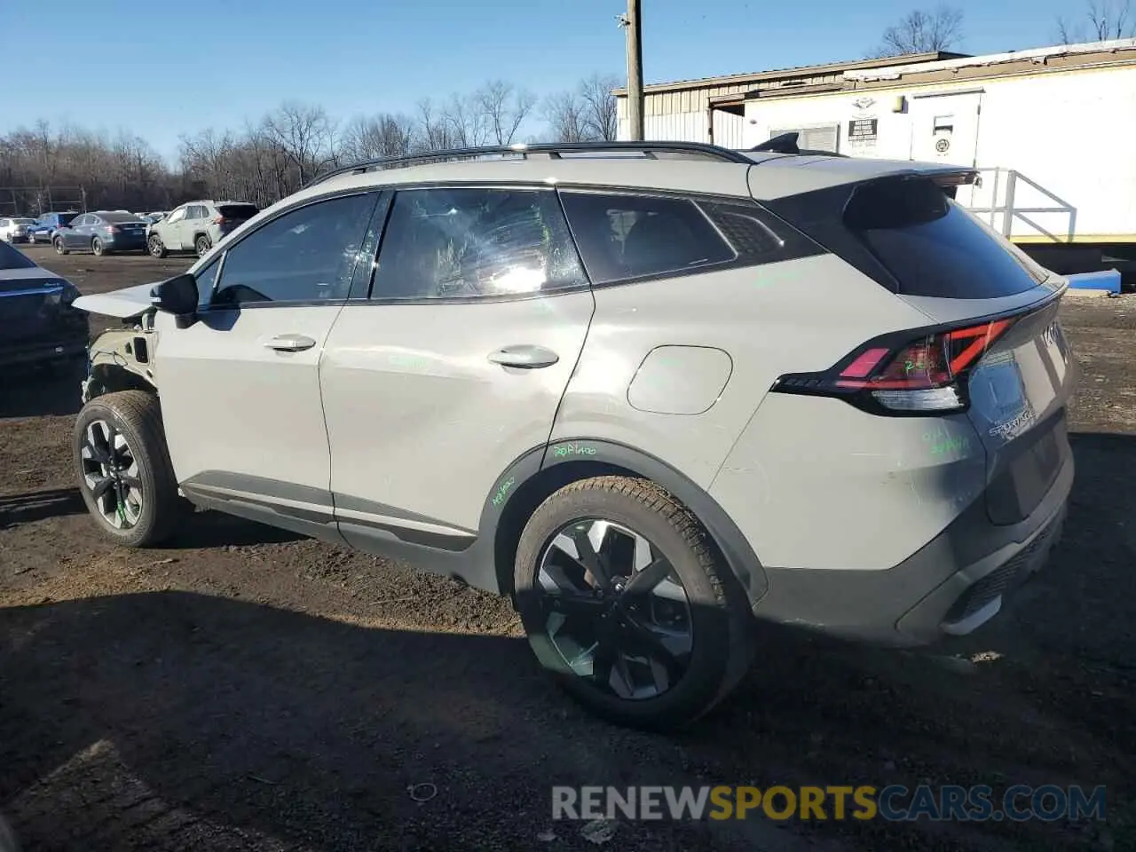 2 Photograph of a damaged car 5XYK6CAF4PG015634 KIA SPORTAGE X 2023