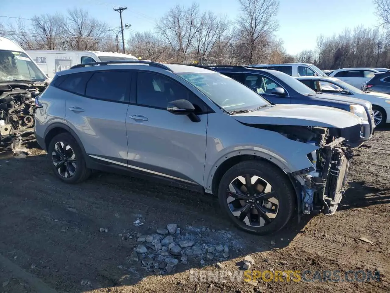 4 Photograph of a damaged car 5XYK6CAF4PG015634 KIA SPORTAGE X 2023