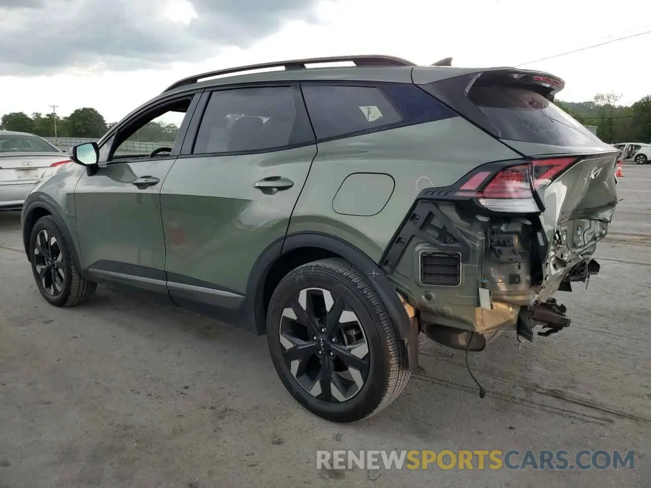 2 Photograph of a damaged car 5XYK6CAF4PG032496 KIA SPORTAGE X 2023