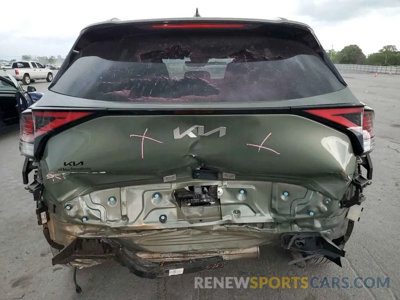 6 Photograph of a damaged car 5XYK6CAF4PG032496 KIA SPORTAGE X 2023