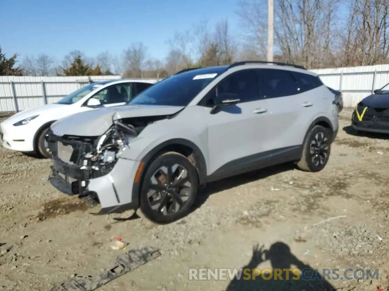 1 Photograph of a damaged car 5XYK6CAF5PG003136 KIA SPORTAGE X 2023