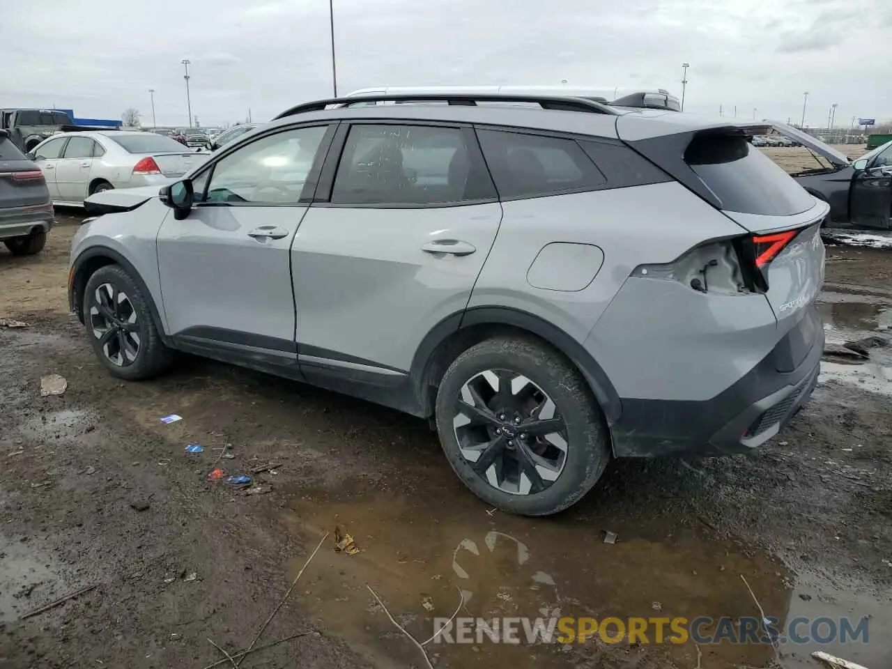 2 Photograph of a damaged car 5XYK6CAF5PG049453 KIA SPORTAGE X 2023