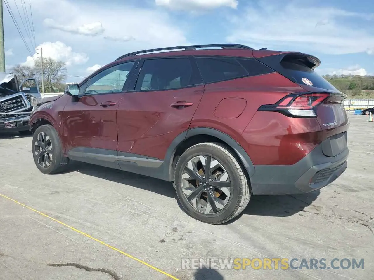 2 Photograph of a damaged car 5XYK6CAF5PG078144 KIA SPORTAGE X 2023