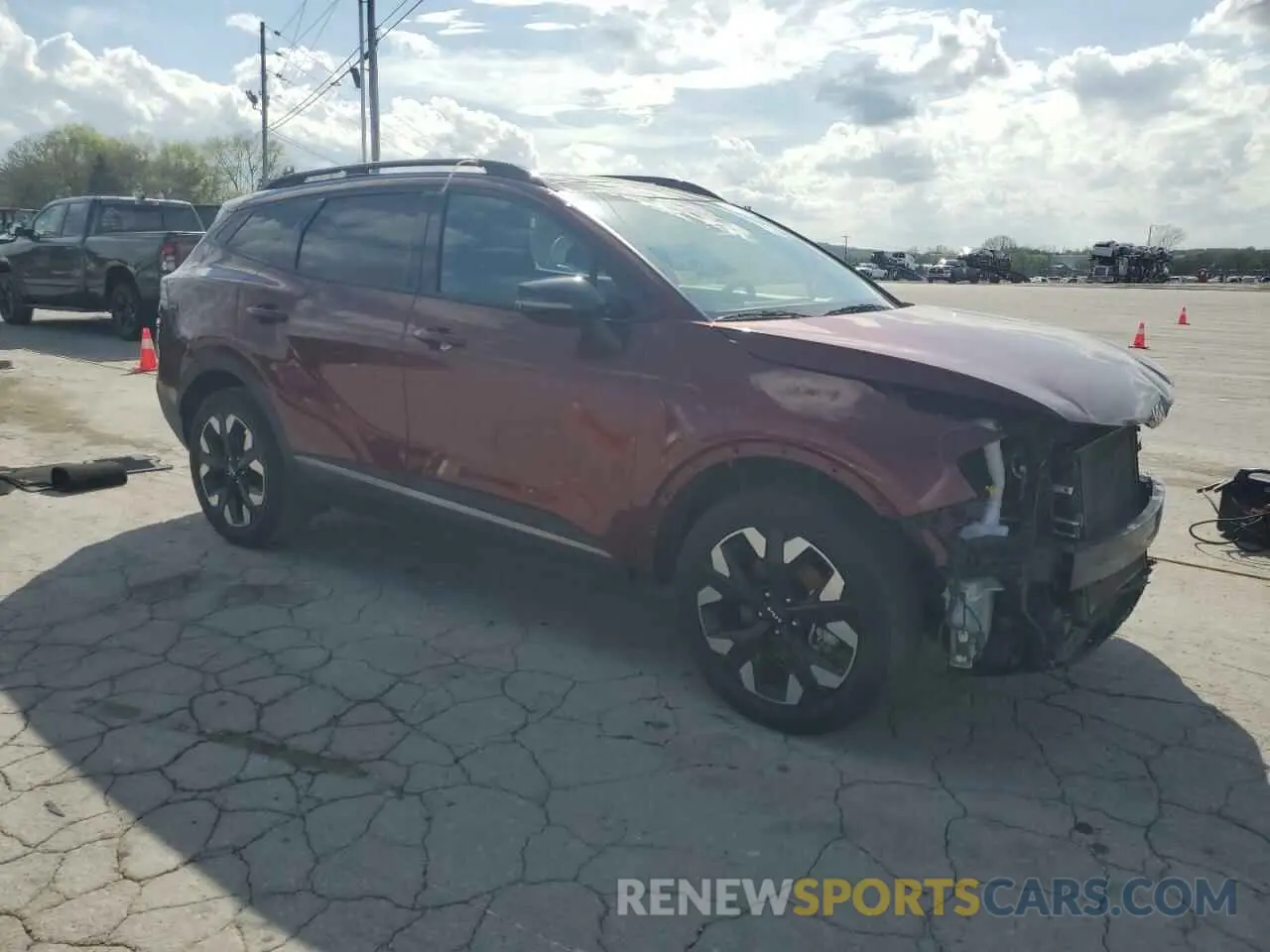 4 Photograph of a damaged car 5XYK6CAF5PG078144 KIA SPORTAGE X 2023