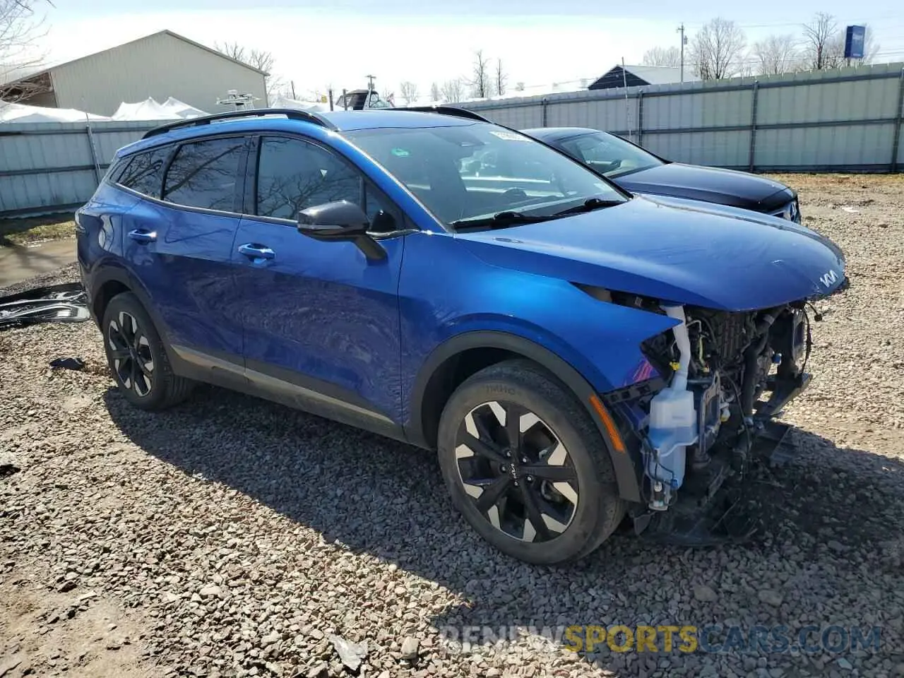 4 Photograph of a damaged car 5XYK6CAF6PG022035 KIA SPORTAGE X 2023