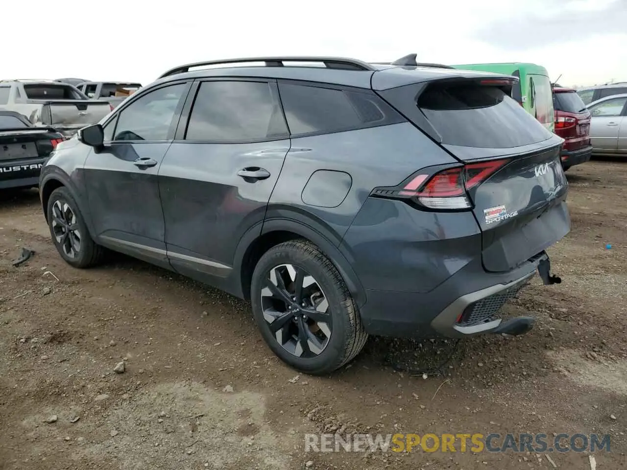 2 Photograph of a damaged car 5XYK6CAF6PG022519 KIA SPORTAGE X 2023