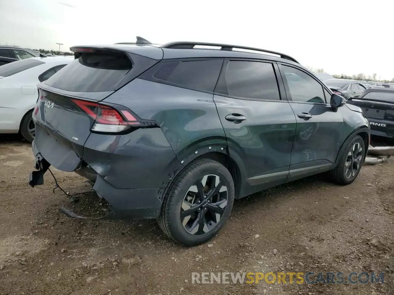 3 Photograph of a damaged car 5XYK6CAF6PG022519 KIA SPORTAGE X 2023