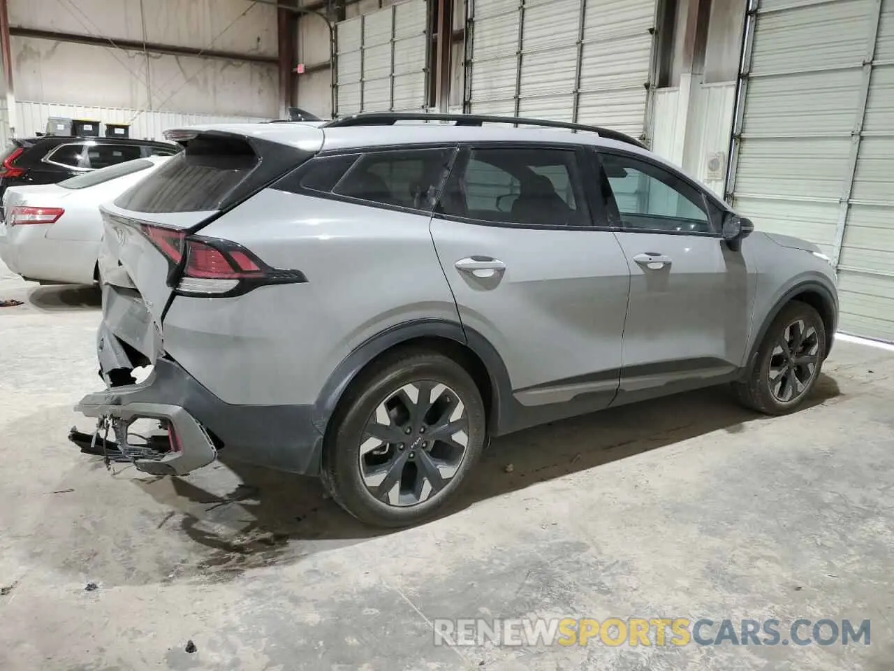 3 Photograph of a damaged car 5XYK6CAF6PG086687 KIA SPORTAGE X 2023