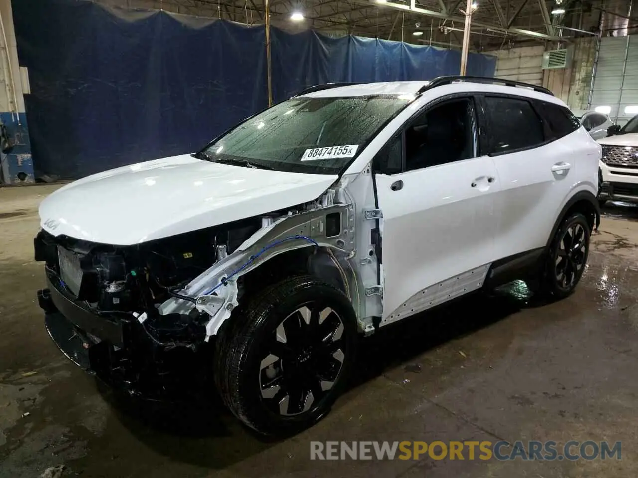 1 Photograph of a damaged car 5XYK6CAF6PG095888 KIA SPORTAGE X 2023