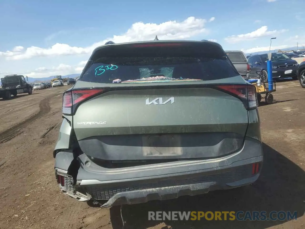 6 Photograph of a damaged car 5XYK6CAF6PG102869 KIA SPORTAGE X 2023