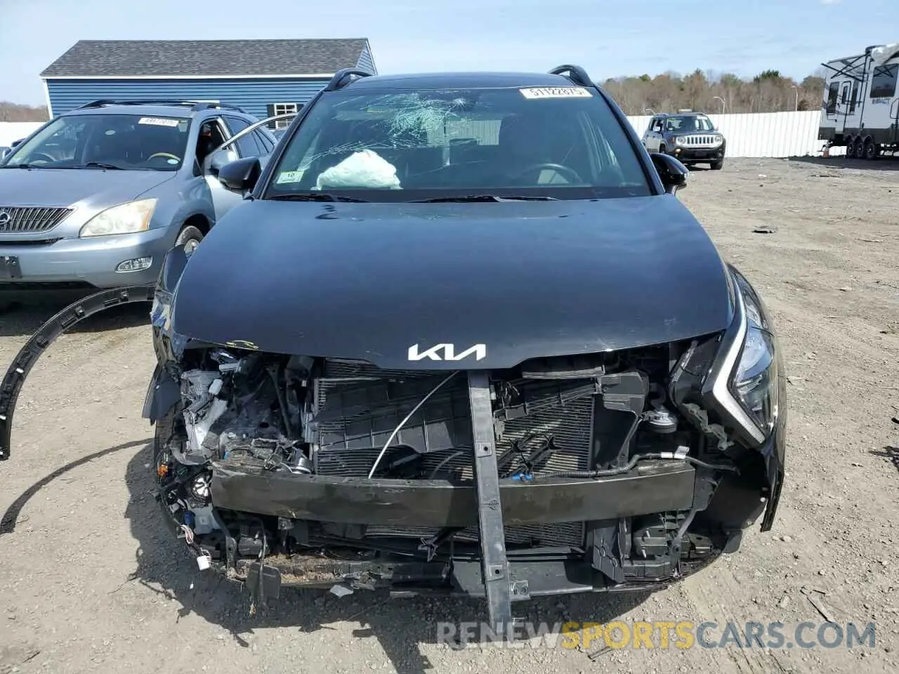 5 Photograph of a damaged car 5XYK6CAF7PG041886 KIA SPORTAGE X 2023