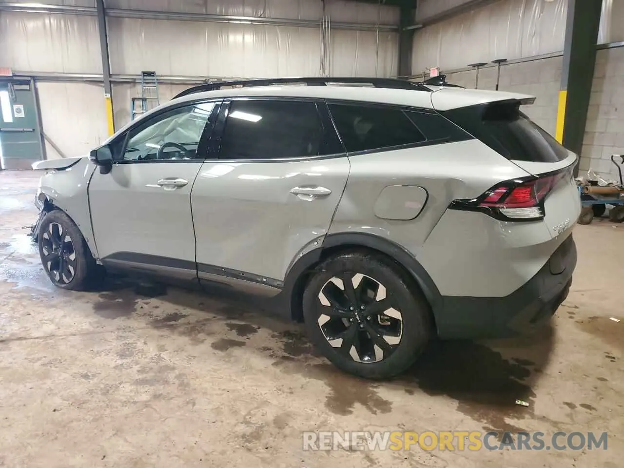 2 Photograph of a damaged car 5XYK6CAF7PG095656 KIA SPORTAGE X 2023