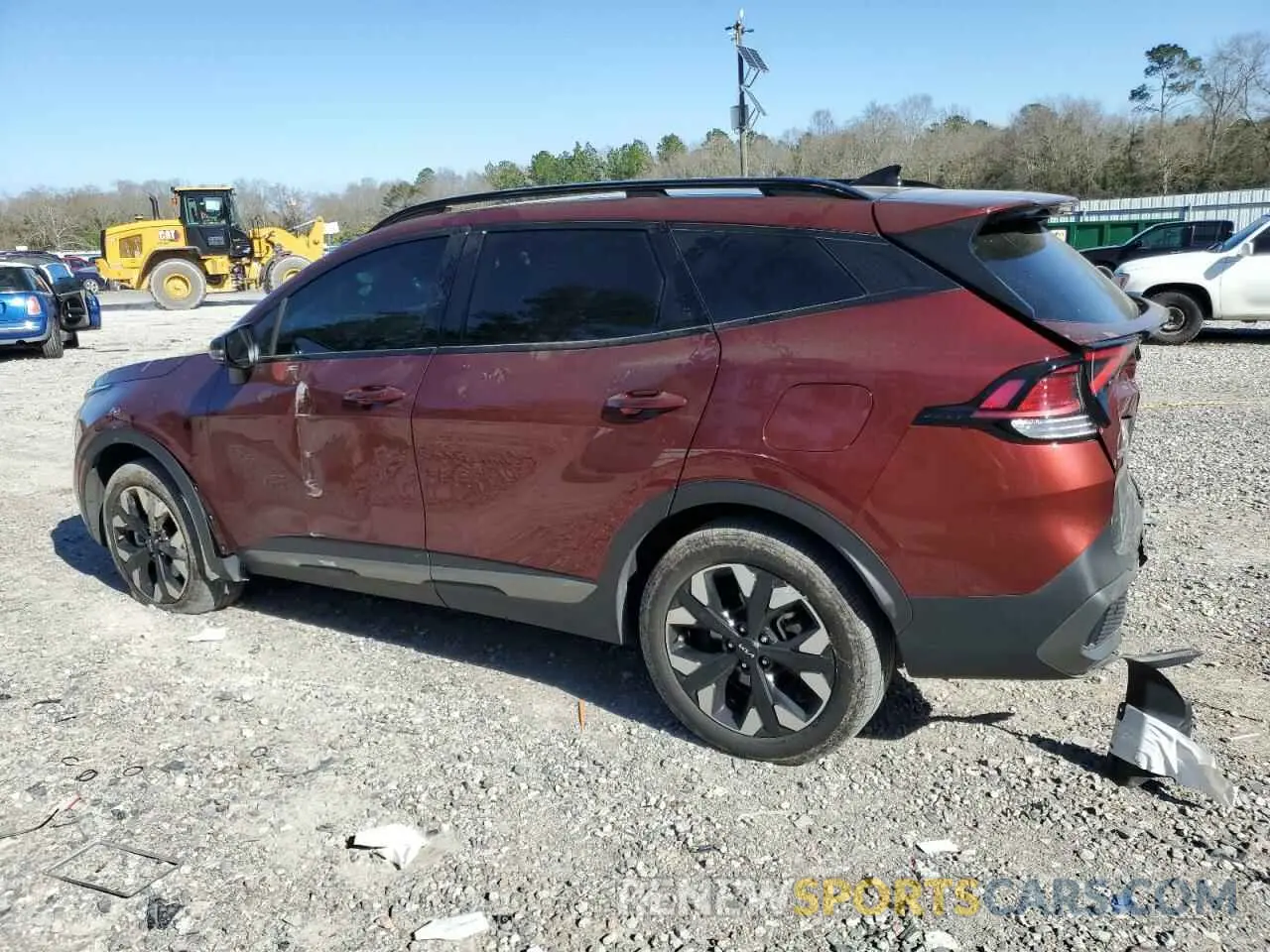 2 Photograph of a damaged car 5XYK6CAF8PG111573 KIA SPORTAGE X 2023