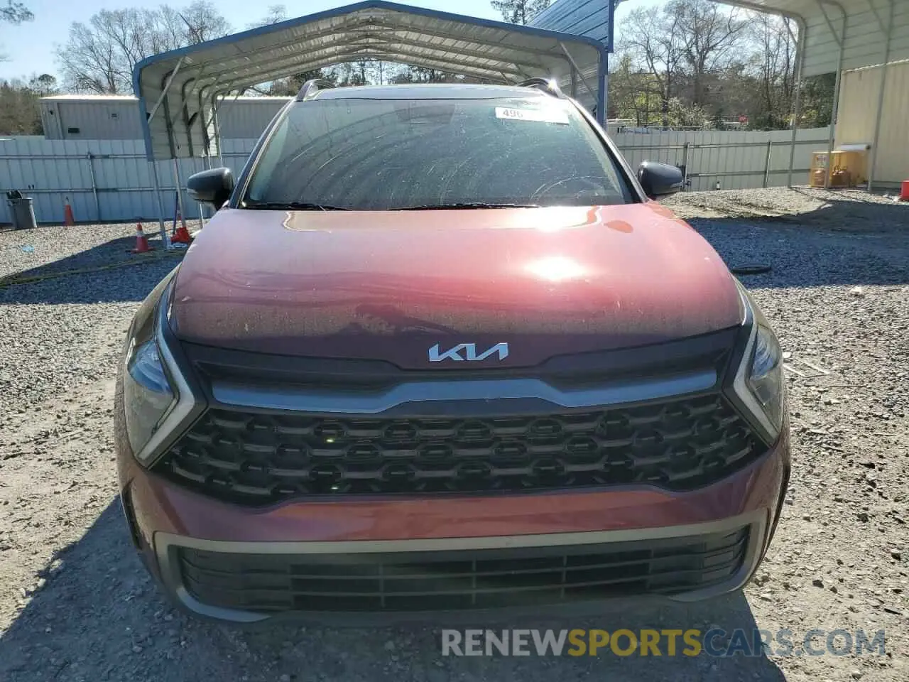 5 Photograph of a damaged car 5XYK6CAF8PG111573 KIA SPORTAGE X 2023