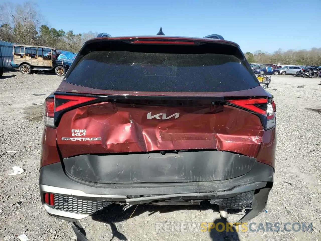 6 Photograph of a damaged car 5XYK6CAF8PG111573 KIA SPORTAGE X 2023