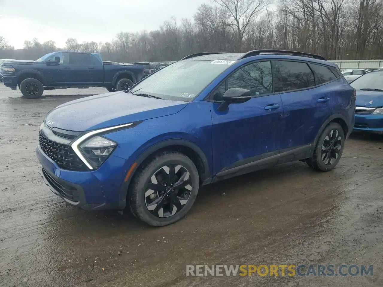 1 Photograph of a damaged car 5XYK6CAFXPG071741 KIA SPORTAGE X 2023