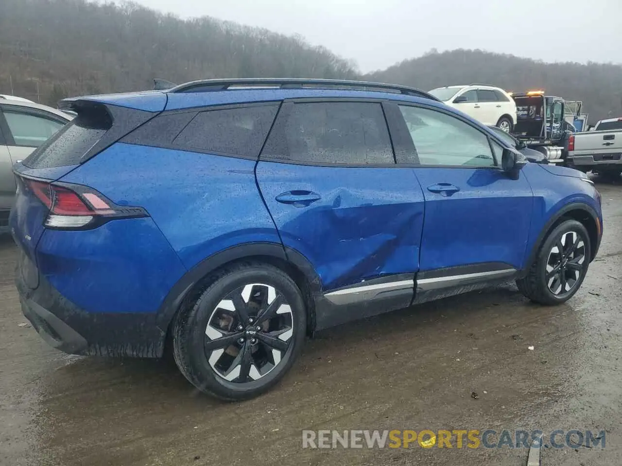 3 Photograph of a damaged car 5XYK6CAFXPG071741 KIA SPORTAGE X 2023