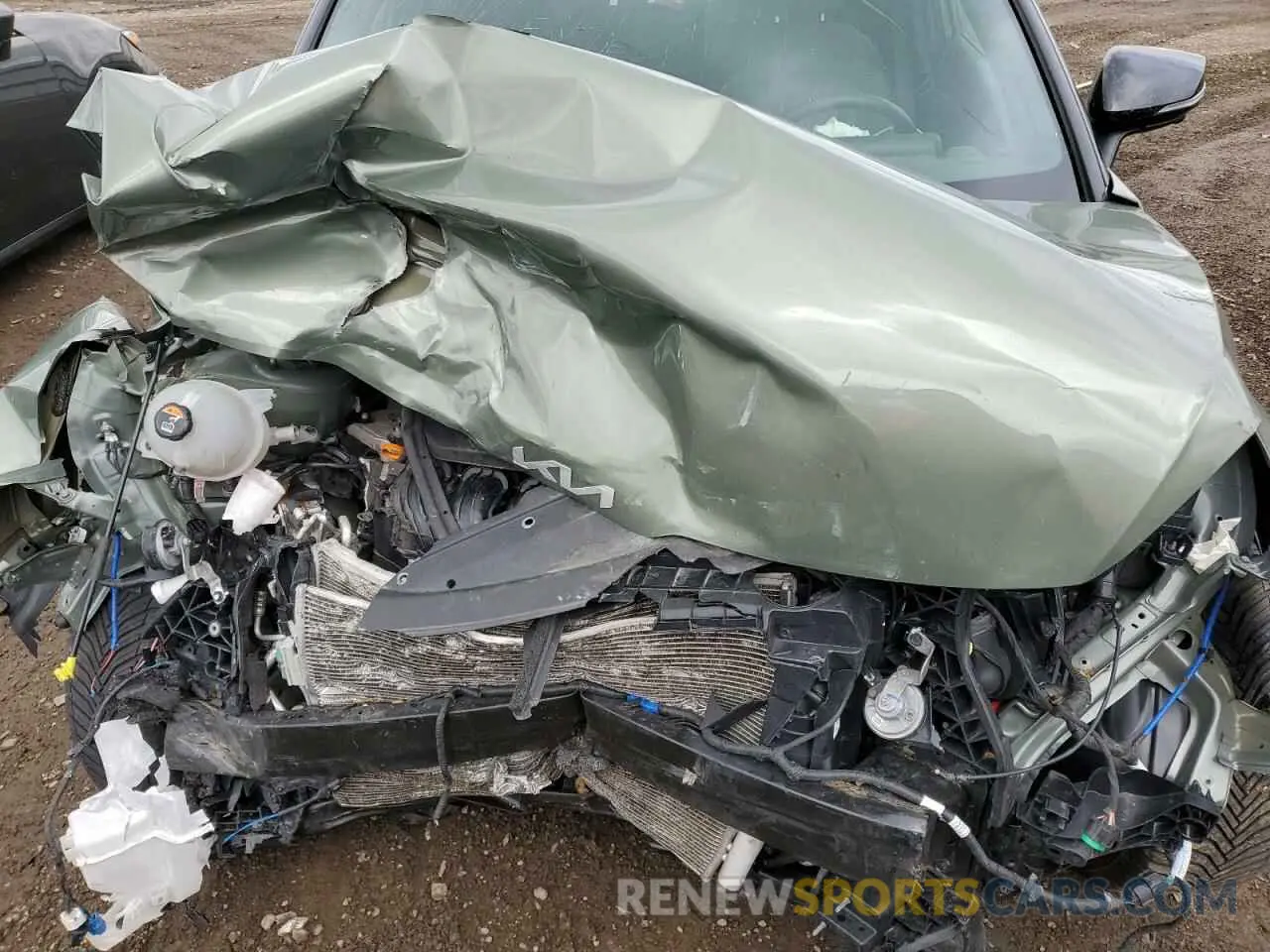 11 Photograph of a damaged car 5XYK7CAF3PG025861 KIA SPORTAGE X 2023