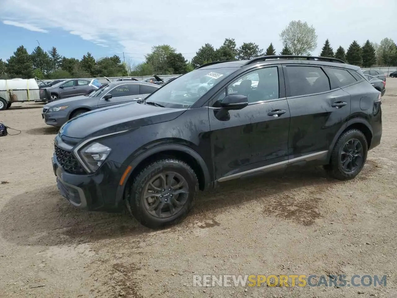 1 Photograph of a damaged car 5XYK7CAF5PG120941 KIA SPORTAGE X 2023