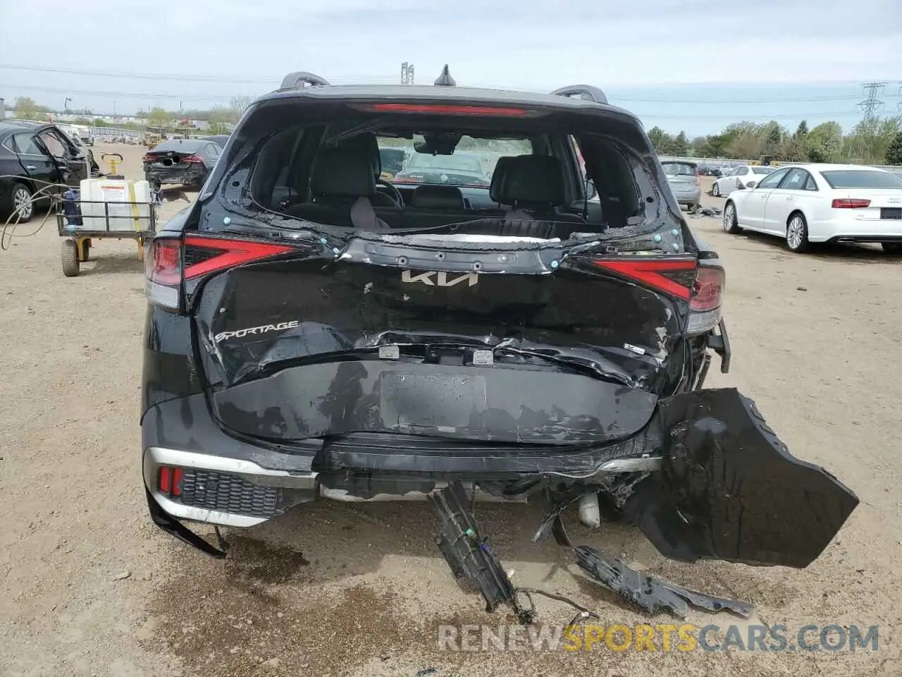6 Photograph of a damaged car 5XYK7CAF5PG120941 KIA SPORTAGE X 2023