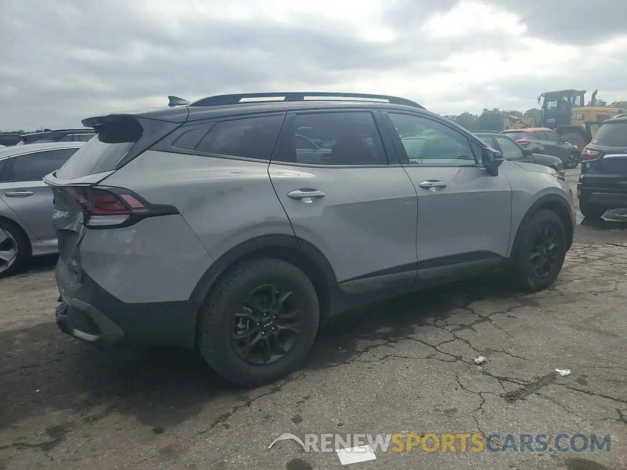 3 Photograph of a damaged car 5XYK7CAFXPG094501 KIA SPORTAGE X 2023