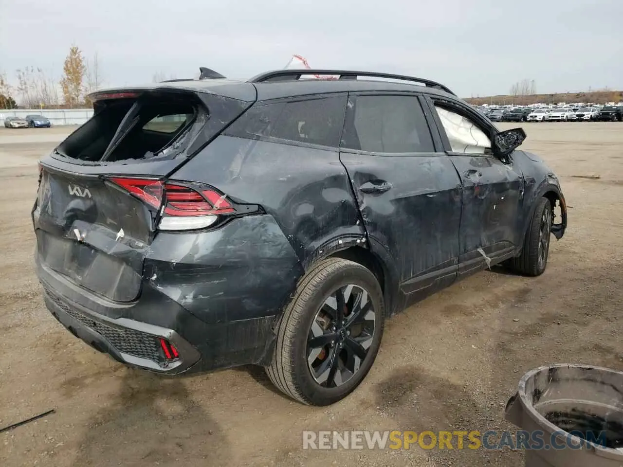 3 Photograph of a damaged car KNDPXCAF4P7168434 KIA SPORTAGE X 2023