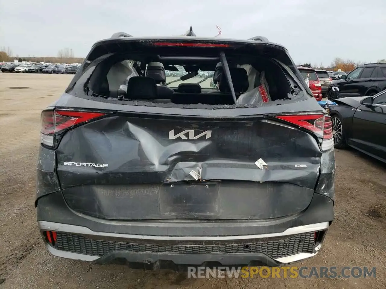6 Photograph of a damaged car KNDPXCAF4P7168434 KIA SPORTAGE X 2023