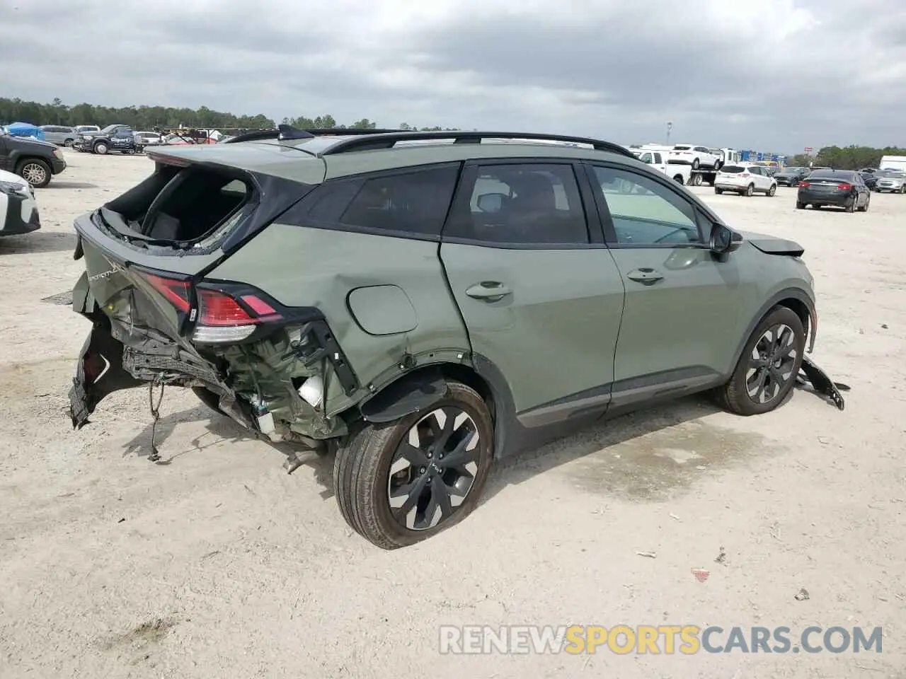 3 Photograph of a damaged car KNDPYDAH3P7110321 KIA SPORTAGE X 2023