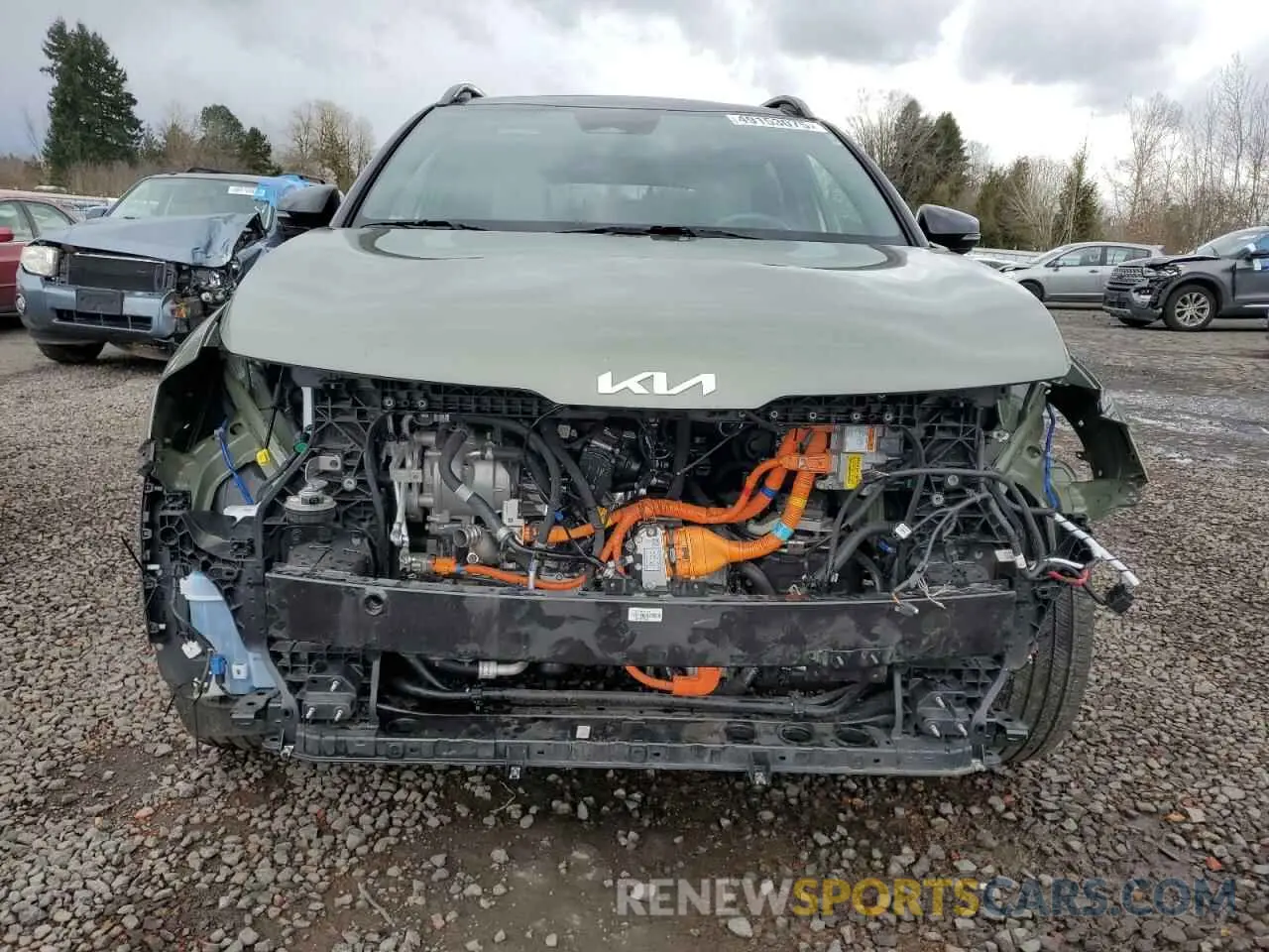 5 Photograph of a damaged car KNDPYDAH5P7048985 KIA SPORTAGE X 2023