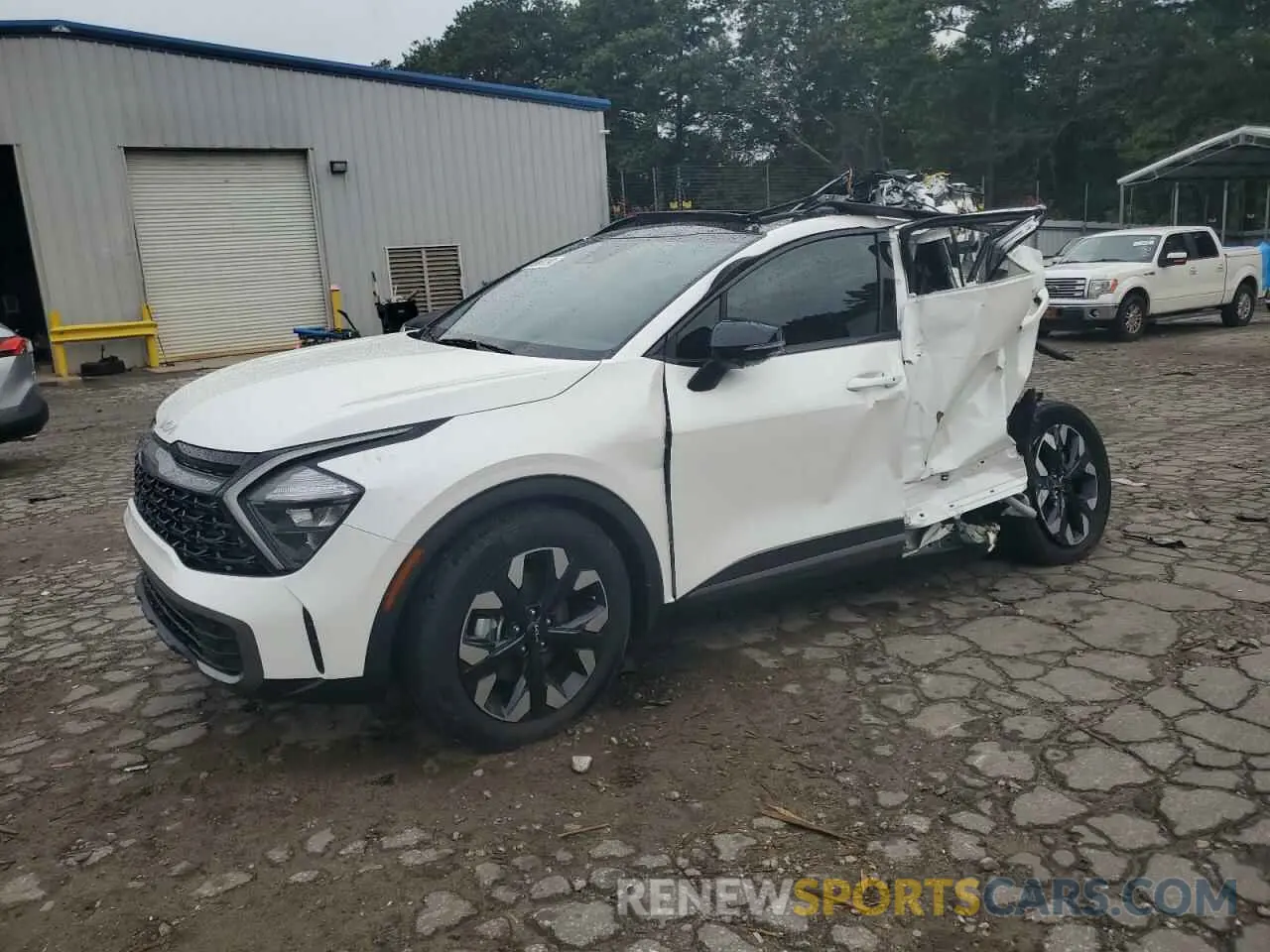 1 Photograph of a damaged car KNDPYDAHXP7102331 KIA SPORTAGE X 2023