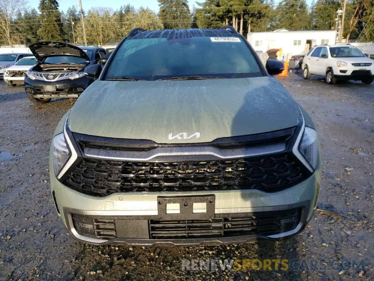 5 Photograph of a damaged car KNDPZDAHXP7035890 KIA SPORTAGE X 2023