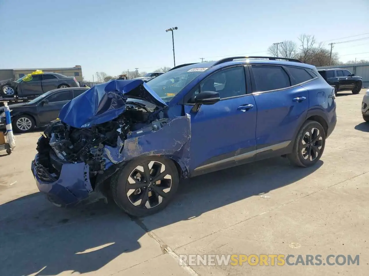 1 Photograph of a damaged car 5XYK6CDF0RG182894 KIA SPORTAGE X 2024