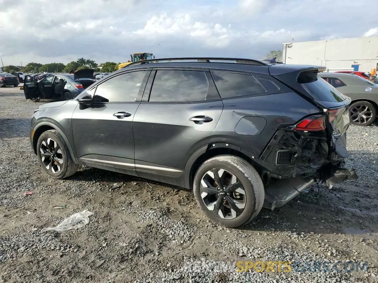 2 Photograph of a damaged car 5XYK6CDF0RG193670 KIA SPORTAGE X 2024