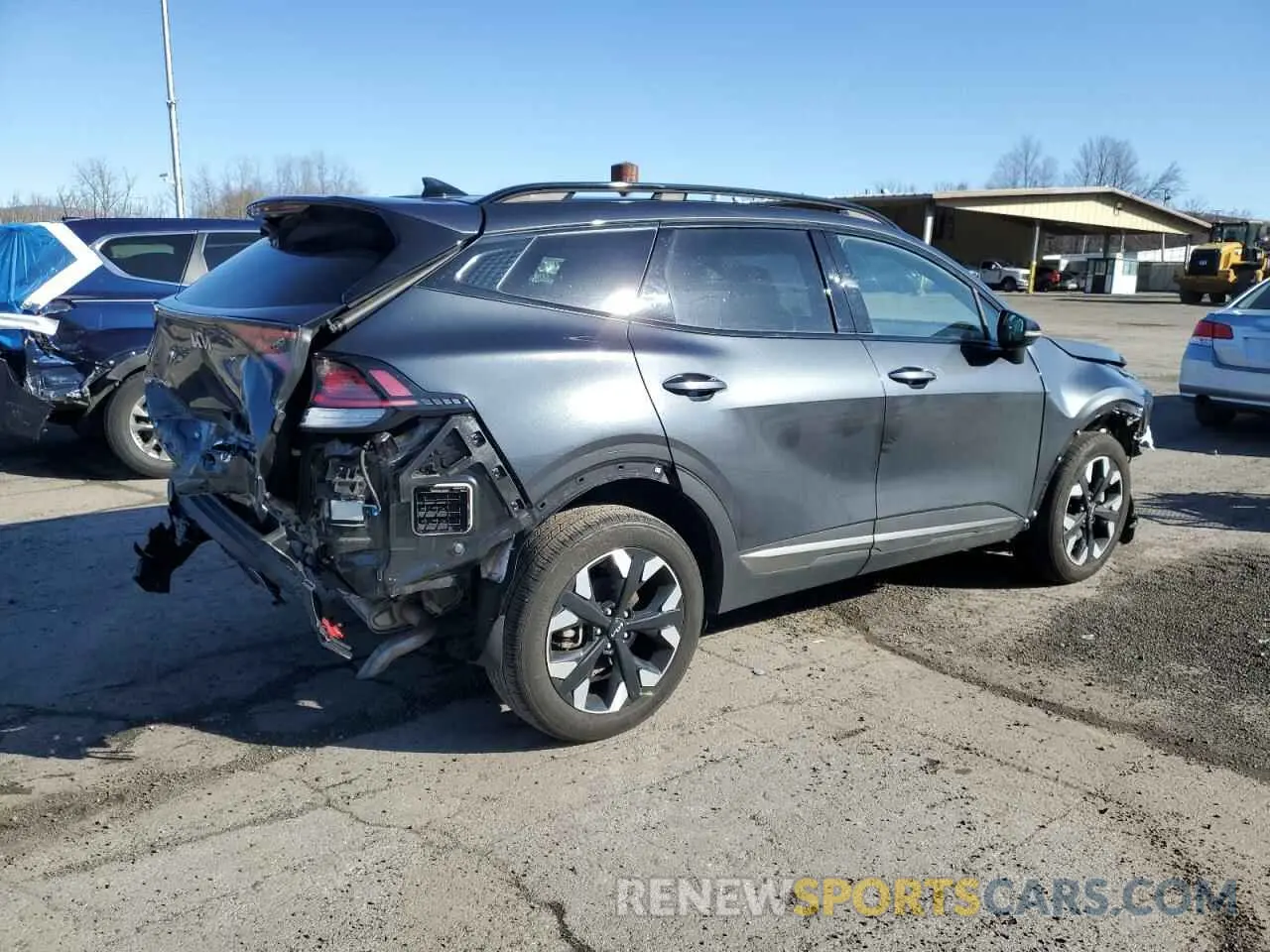 3 Photograph of a damaged car 5XYK6CDF1RG141772 KIA SPORTAGE X 2024