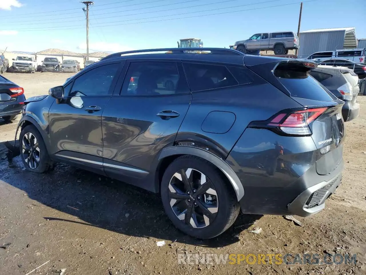 2 Photograph of a damaged car 5XYK6CDF1RG166221 KIA SPORTAGE X 2024